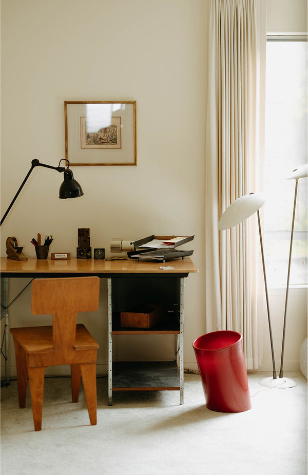 Work desk in Jeff Farnsworth's home