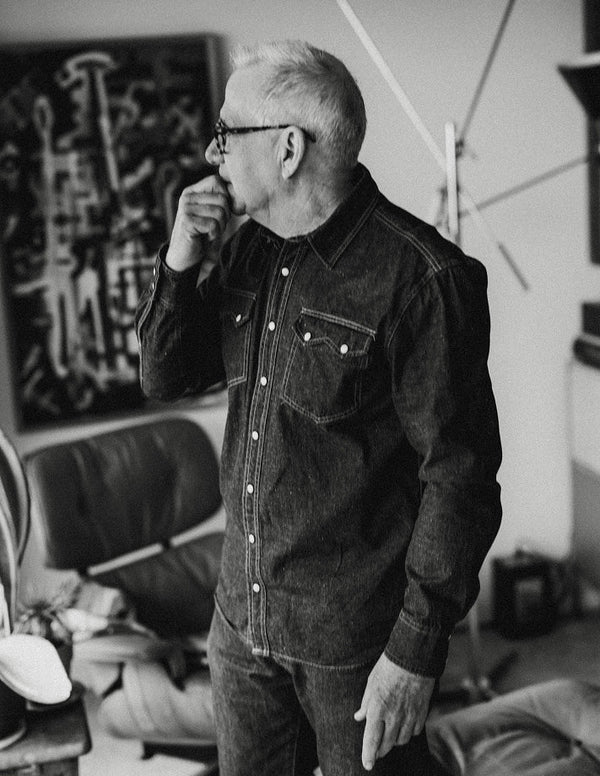 Jeff Farnswotrh in his living room