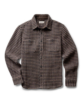 flatlay of The Cutter Overshirt in Timber Plaid, Wovens by Taylor Stitch