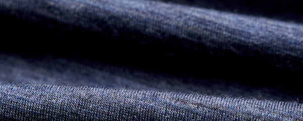 Close up of our merino wool t-shirt